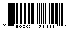 upc 860003213117 barcode image