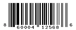 UPC barcode 860004125686