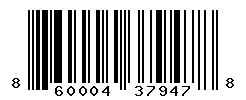 UPC barcode number 860004379478