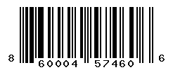 UPC barcode number 860004574606 lookup