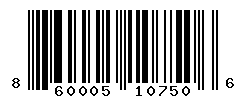 UPC barcode number 860005107506