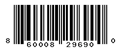 UPC barcode 860008296900