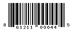 UPC barcode number 861211000445