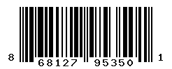 UPC barcode number 8681273953501