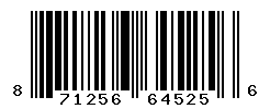 UPC barcode number 8712561645256