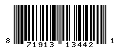 UPC barcode number 8719134134421