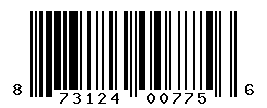 UPC barcode number 873124007756