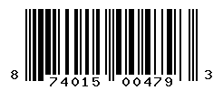 UPC barcode number 874015004793