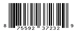UPC barcode 875592372329