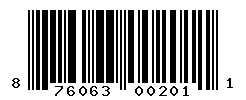 upc 876063002011 barcode image