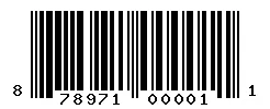 UPC barcode 878971000011