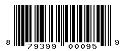 UPC barcode number 879399000959