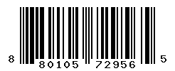 UPC barcode number 8801052729565