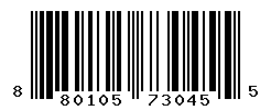 UPC barcode number 8801052730455