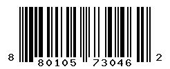 UPC barcode number 8801052730462