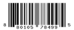 UPC barcode number 880105784995