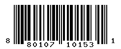 UPC barcode number 8801073101531