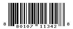 UPC barcode number 8801073113428