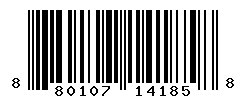 UPC barcode number 8801073141858