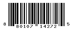 UPC barcode number 8801073142725