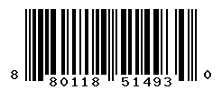 UPC barcode number 880118514930