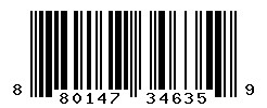 UPC barcode number 880147346359