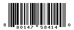 UPC barcode 880147584140