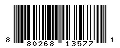 UPC barcode number 880268135771