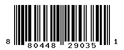 UPC barcode number 880448290351