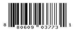 UPC barcode number 8806092037731