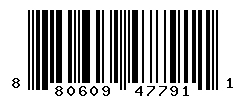 UPC barcode number 880609477911 lookup