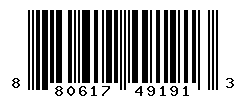 UPC barcode number 8806179491913