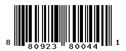 UPC barcode number 8809239800441
