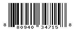 UPC barcode number 8809409347158