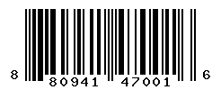 UPC barcode number 8809416470016