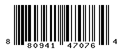 UPC barcode number 8809416470764