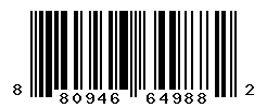 UPC barcode number 8809466649882