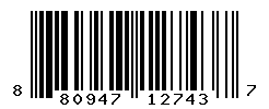 UPC barcode number 8809470127437