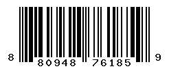 UPC barcode number 8809481761859