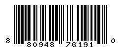 UPC barcode number 8809481761910