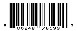 UPC barcode number 8809481761996