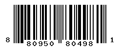 UPC barcode number 8809506804981