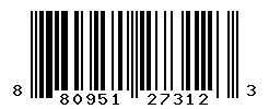 UPC barcode number 8809511273123