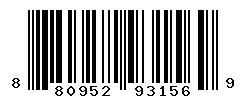 UPC barcode number 8809525931569