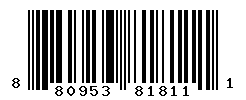 UPC barcode number 8809533818111