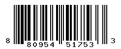 UPC barcode number 8809540517533