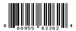 UPC barcode number 8809559622624