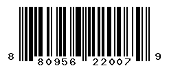 UPC barcode number 8809560220079