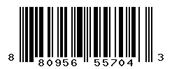 UPC barcode number 8809562557043