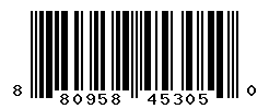 UPC barcode number 8809581453050